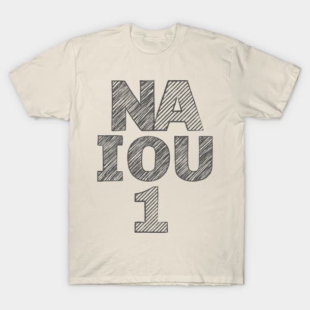 NA I OU 1 T-Shirt by Gifts of Recovery